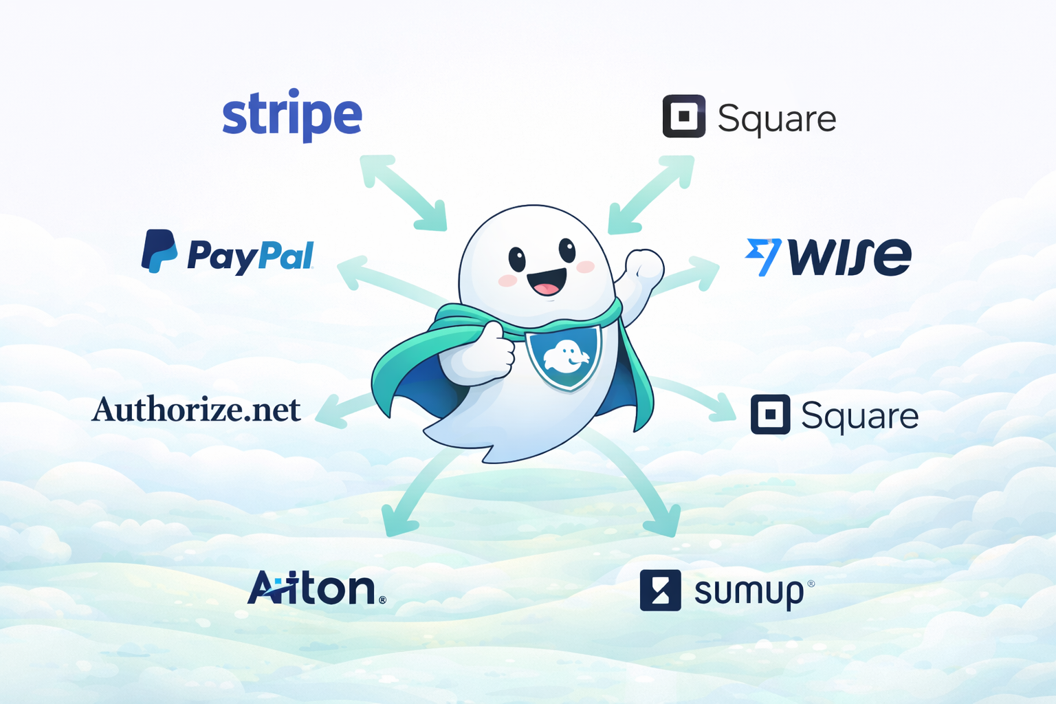 Works with any hosted payment page